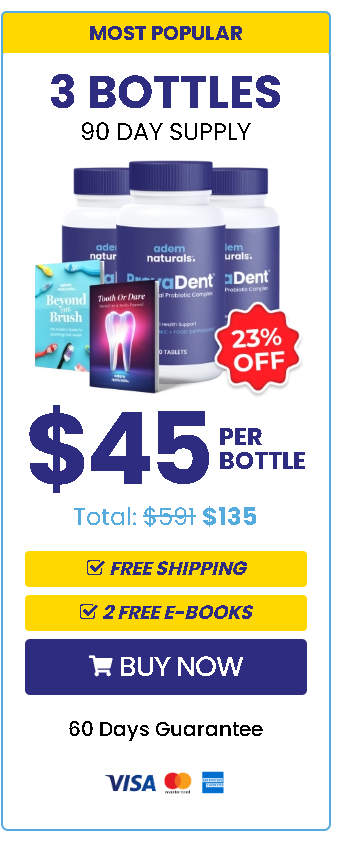 ProvaDent is crafted to complement your routine with oral probiotics that target bad breath