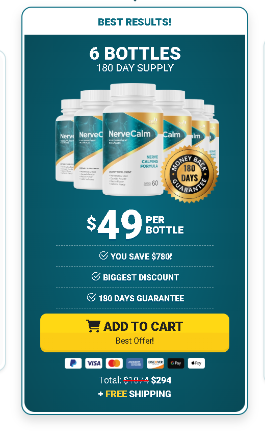 NerveCalm: Natural relief for nerve discomfort and better well-being