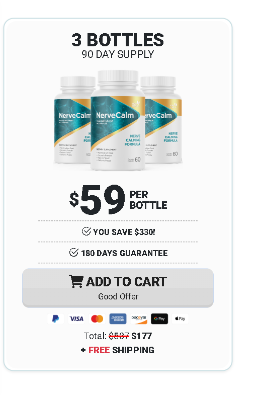 NerveCalm: Natural relief for nerve discomfort and better well-being