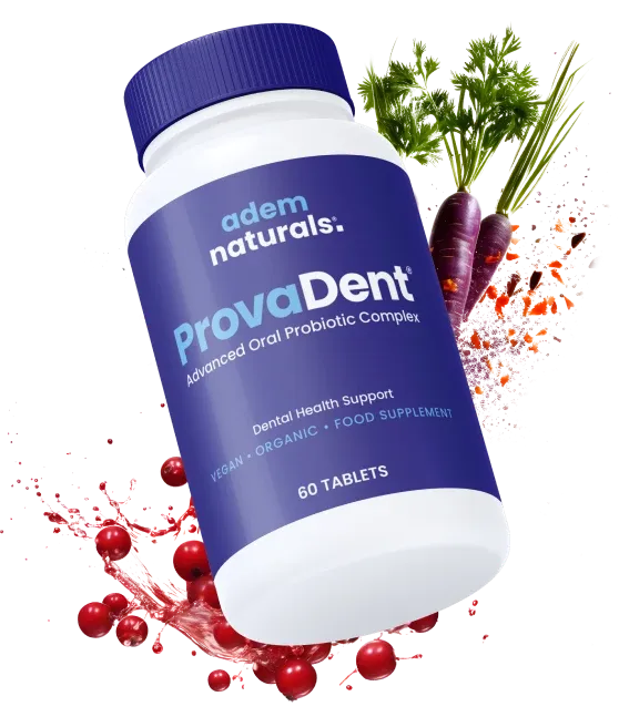ProvaDent is crafted to complement your routine with oral probiotics that target bad breath
