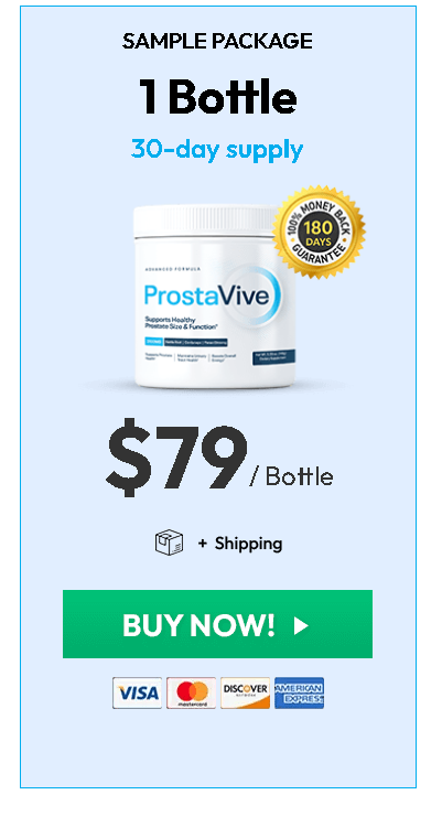 ProstaVive:The Most Potent,Fast-Acting Formula for Prostate Health & Strong Flow