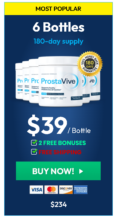ProstaVive:The Most Potent,Fast-Acting Formula for Prostate Health & Strong Flow