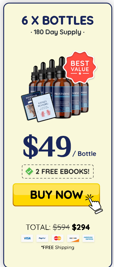 Prostadine is a natural and effective alternative for those looking to maintain prostate health safely and with quality.