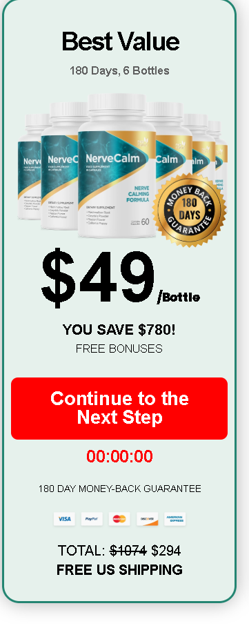 Nerve Calm is a natural dietary supplement designed to support nerve health and alleviate discomfort associated with nerve-related conditions