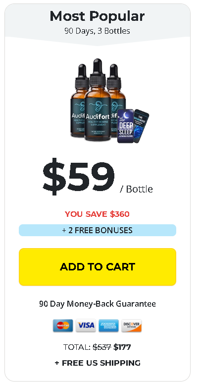 Audifort is a natural supplement specifically designed to target the hidden triggers of tinnitus and support long-term hearing health