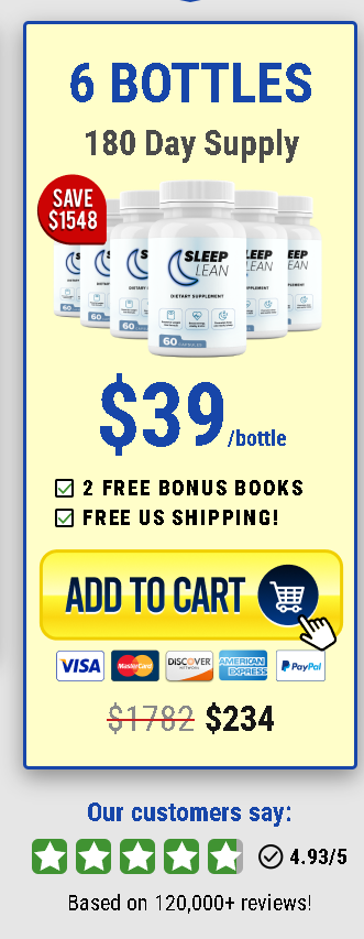 Sleep Lean supports your natural metabolism, so you can finally feel light and in control