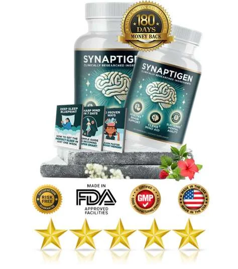 Synaptigen A Breakthrough NaturalSolution That SupportsA Healthy Memory WellInto Old Age