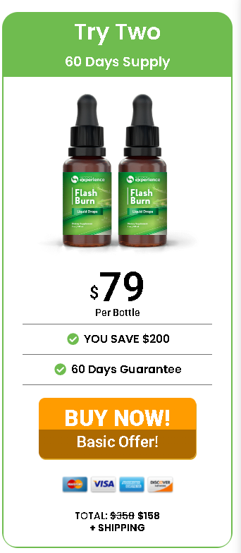 Flash Burn drops target the hidden fat trap that diets miss.