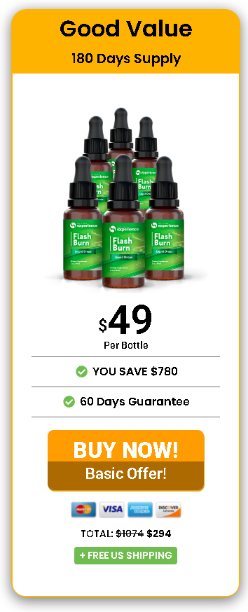 Flash Burn drops target the hidden fat trap that diets miss.