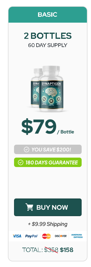 Synaptigen A Breakthrough NaturalSolution That SupportsA Healthy Memory WellInto Old Age