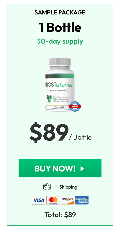 ProstAfense:The Most Potent, Fast-Acting Formula for Prostate Health & Strong Flow