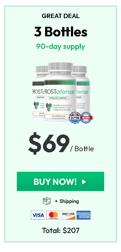 ProstAfense:The Most Potent, Fast-Acting Formula for Prostate Health & Strong Flow