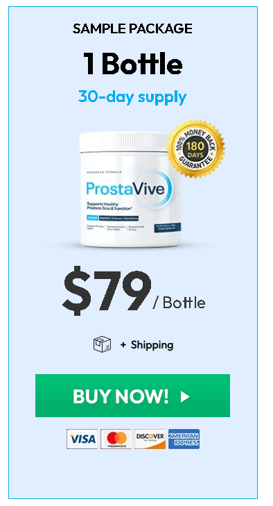ProstaVive:The Most Potent,Fast-Acting Formula for Prostate Health & Strong Flow