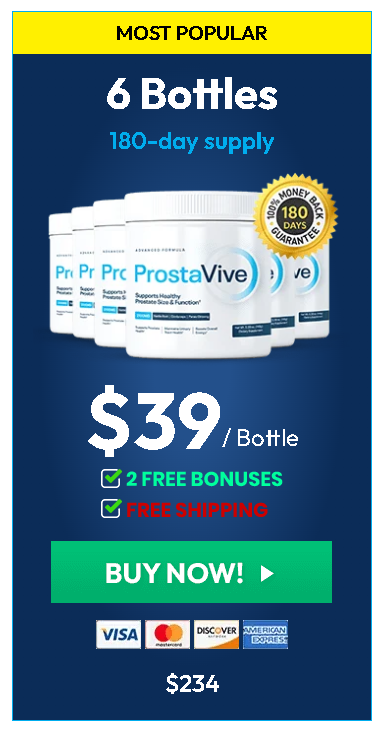 ProstaVive:The Most Potent,Fast-Acting Formula for Prostate Health & Strong Flow