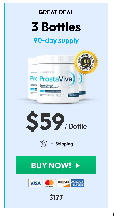 ProstaVive:The Most Potent,Fast-Acting Formula for Prostate Health & Strong Flow