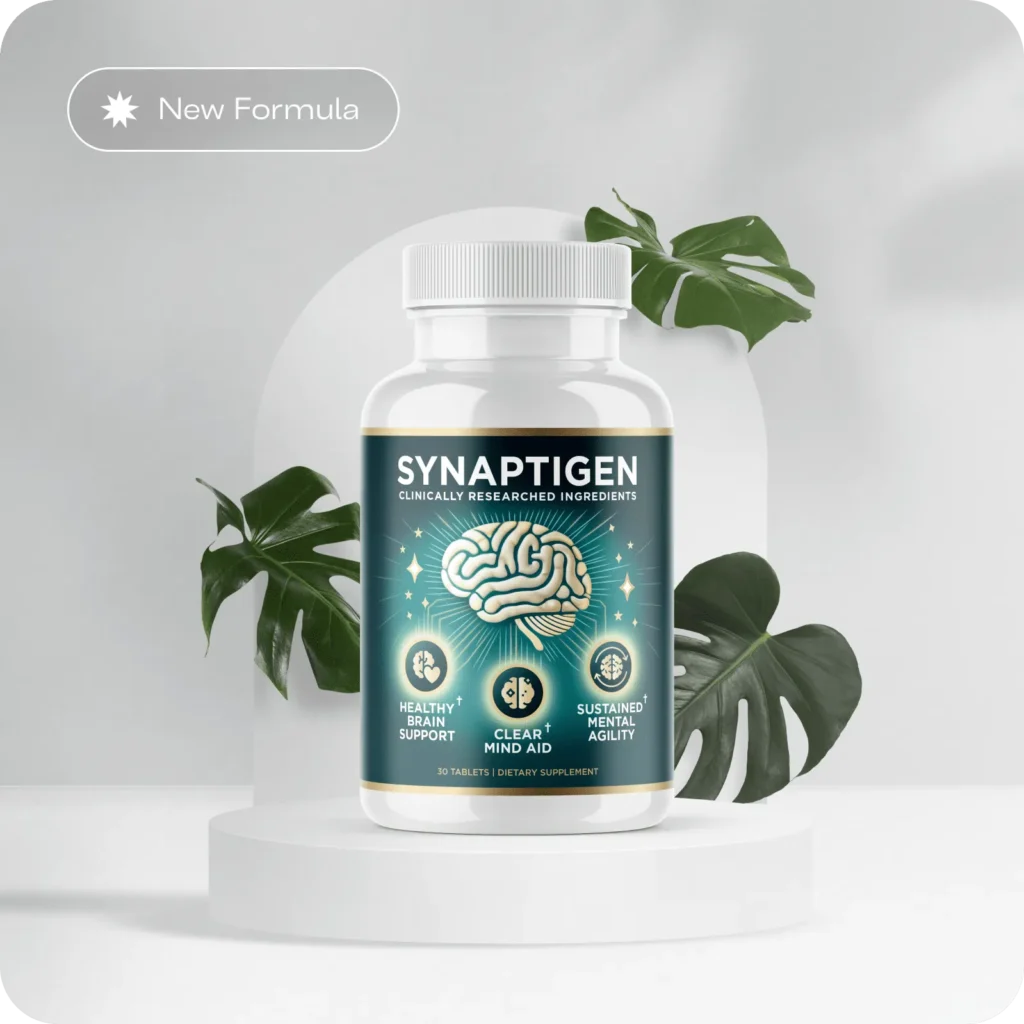 Synaptigen A Breakthrough NaturalSolution That SupportsA Healthy Memory WellInto Old Age